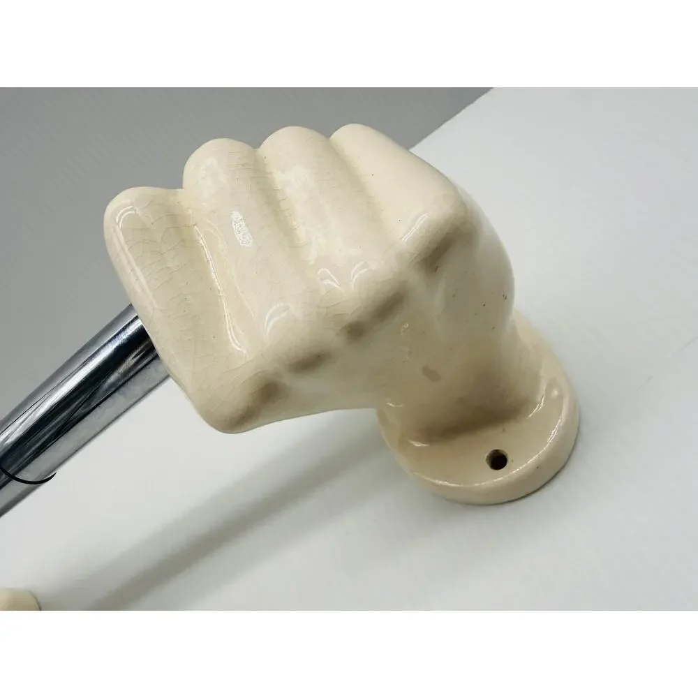 Vintage Nancy Funk Ceramics Hands Toilet Tissue/Paper Holder - Unique MCM Retro